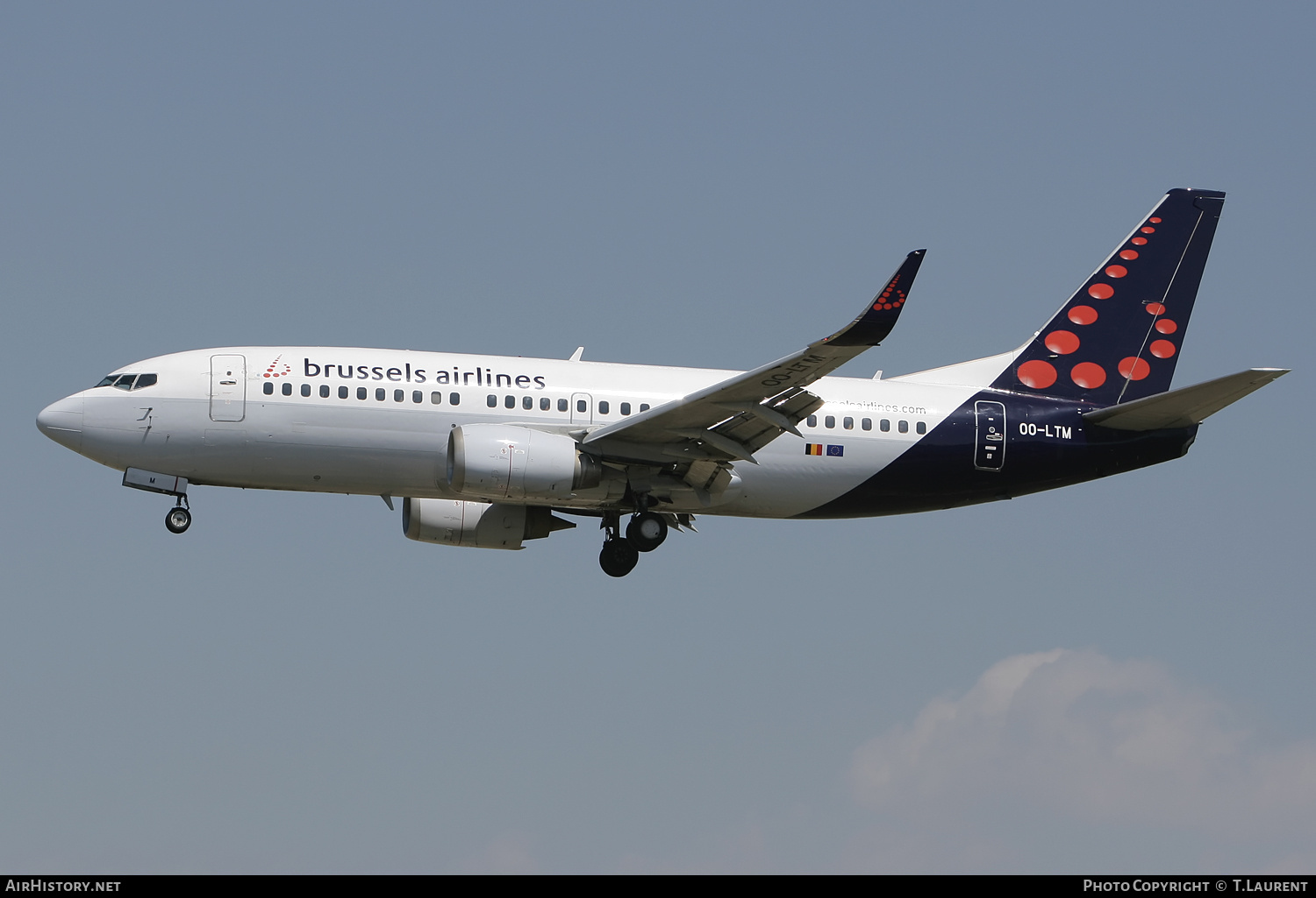 Aircraft Photo of OO-LTM | Boeing 737-3M8 | Brussels Airlines | AirHistory.net #233255