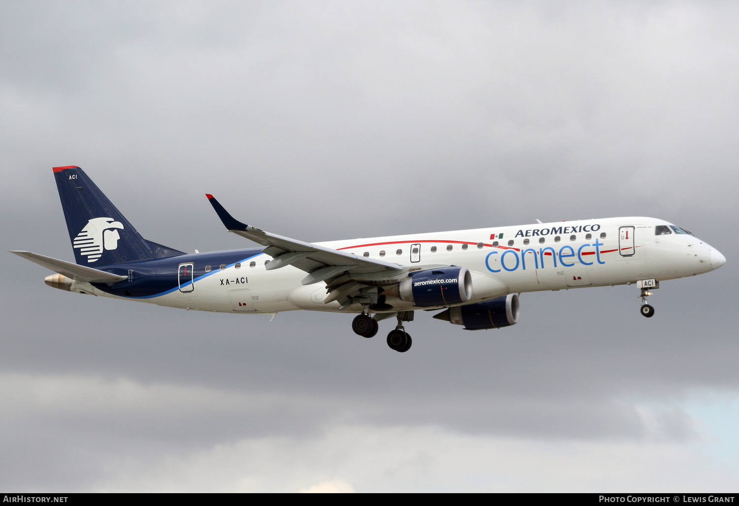 Aircraft Photo of XA-ACI | Embraer 190LR (ERJ-190-100LR) | AeroMéxico Connect | AirHistory.net #233264