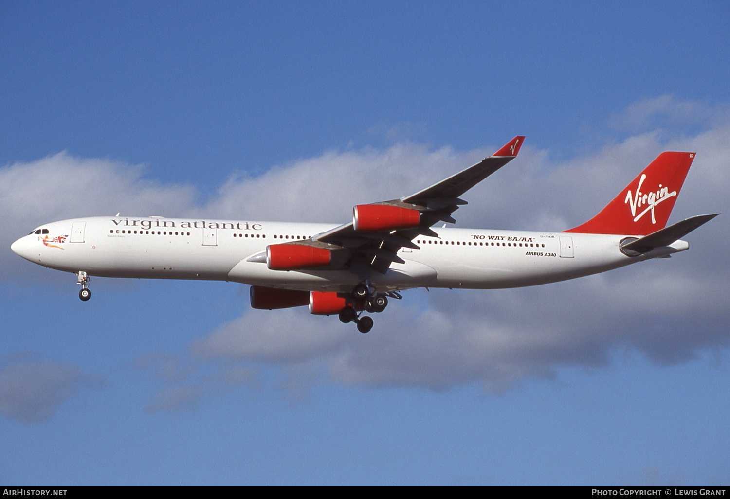 Aircraft Photo of G-VAIR | Airbus A340-313X | Virgin Atlantic Airways | AirHistory.net #233279
