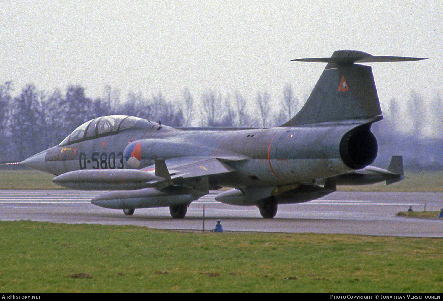 Aircraft Photo of D-5803 | Lockheed TF-104G Starfighter | Netherlands - Air Force | AirHistory.net #233281