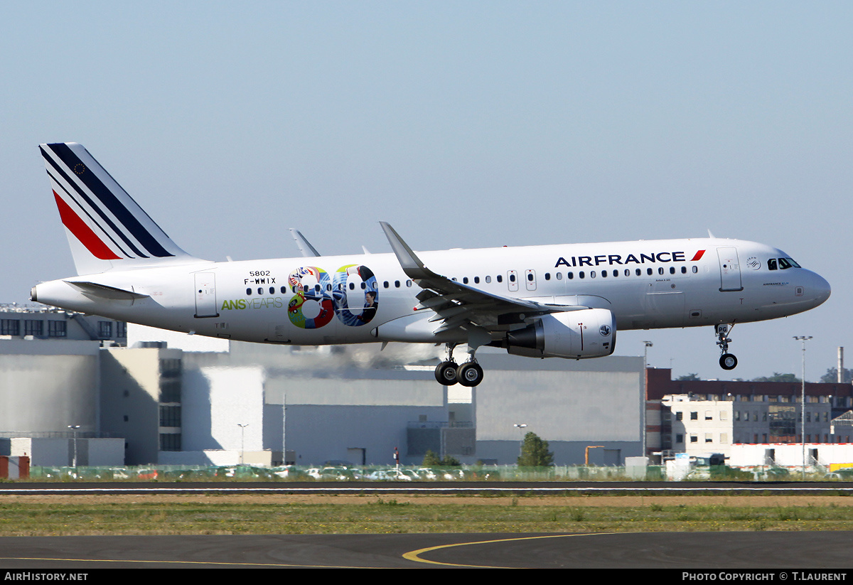 Aircraft Photo of F-WWIX | Airbus A320-214 | Air France | AirHistory.net #233291