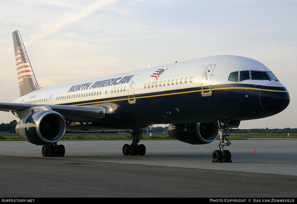 Aircraft Photo of N754NA | Boeing 757-28A | North American Airlines | AirHistory.net #233296