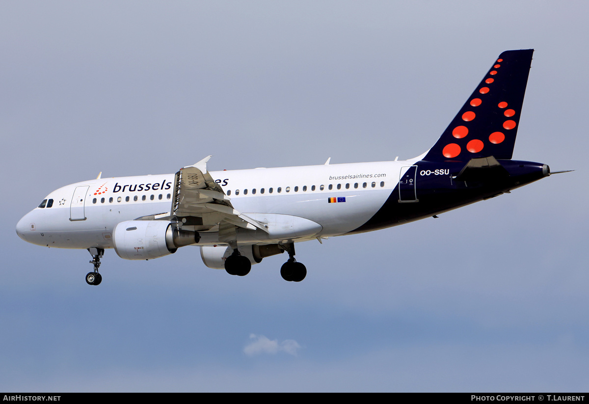 Aircraft Photo of OO-SSU | Airbus A319-111 | Brussels Airlines | AirHistory.net #233302