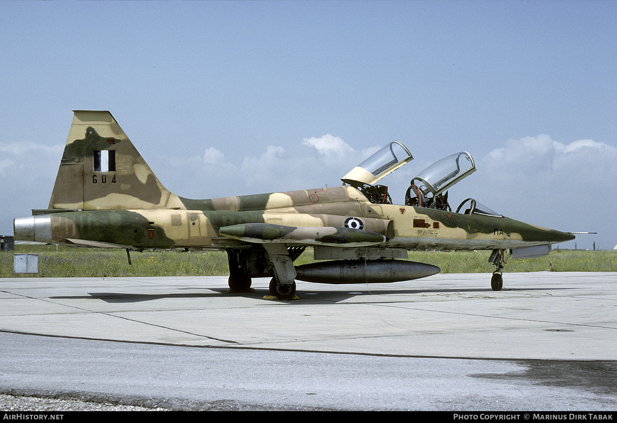 Aircraft Photo of 604 | Northrop F-5B Freedom Fighter | Greece - Air Force | AirHistory.net #233310