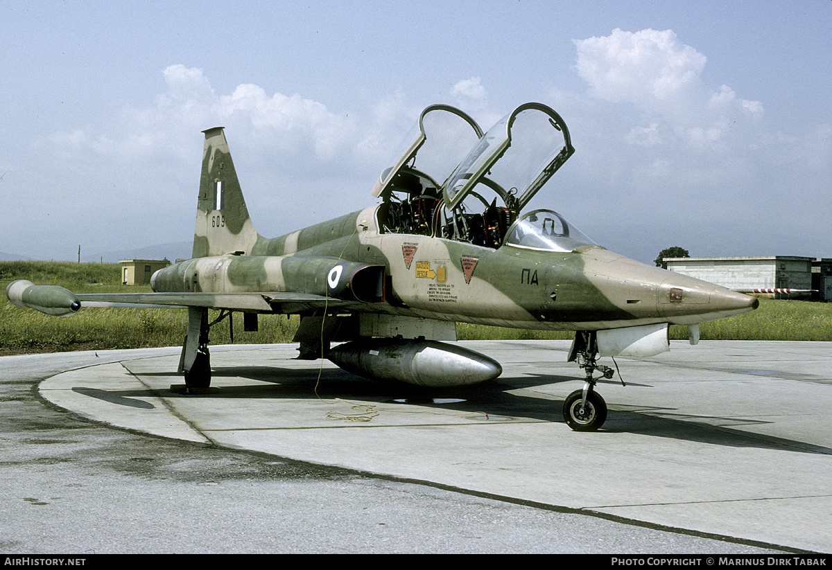 Aircraft Photo of 609 | Canadair NF-5B | Greece - Air Force | AirHistory.net #233316
