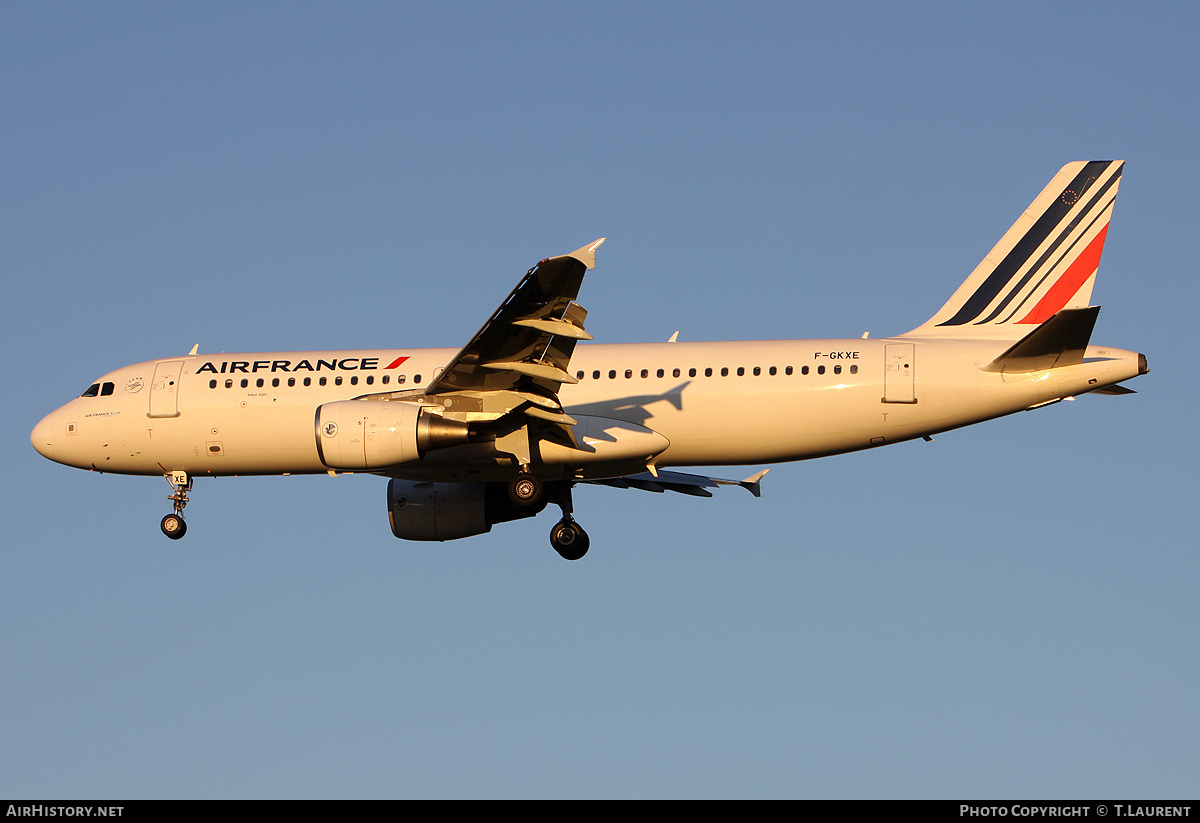 Aircraft Photo of F-GKXE | Airbus A320-214 | Air France | AirHistory.net #233330