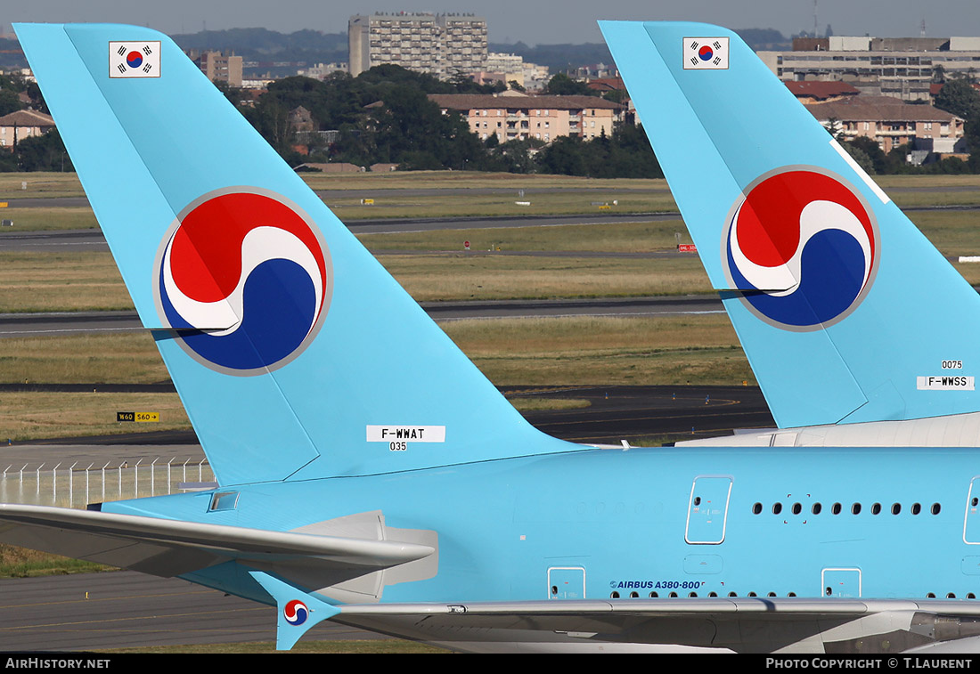 Aircraft Photo of F-WWSS | Airbus A380-861 | Korean Air | AirHistory.net #233332