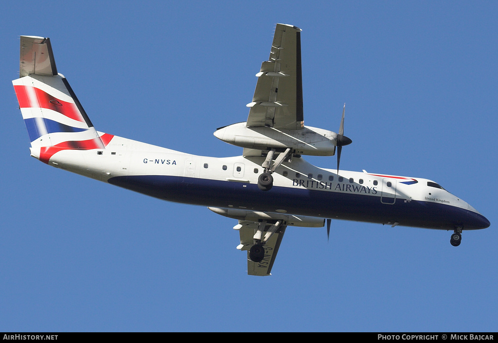 Aircraft Photo of G-NVSA | De Havilland Canada DHC-8-311Q Dash 8 | British Airways | AirHistory.net #233339