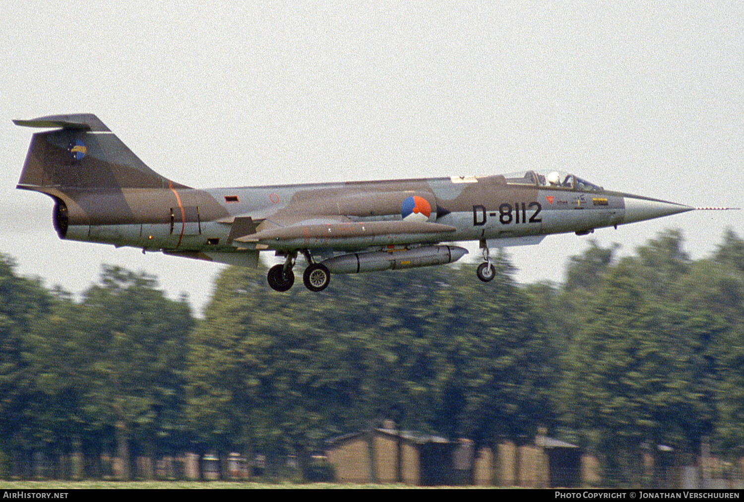 Aircraft Photo of D-8112 | Lockheed RF-104G Starfighter | Netherlands - Air Force | AirHistory.net #233352