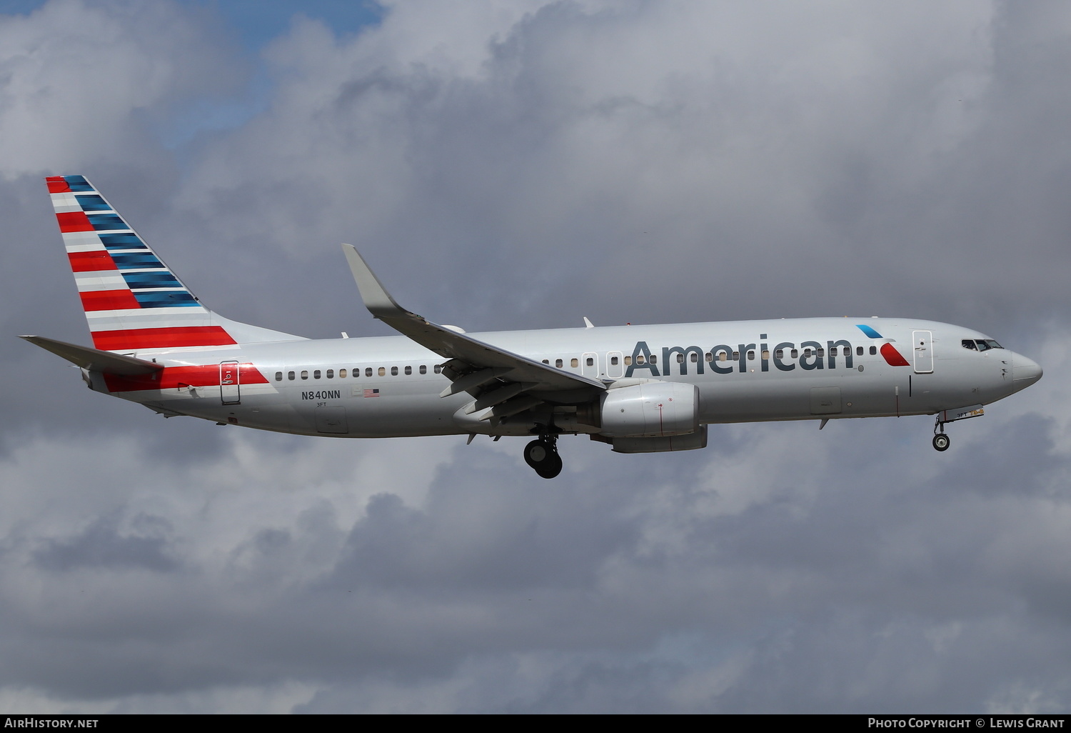 Aircraft Photo of N840NN | Boeing 737-823 | American Airlines | AirHistory.net #233353