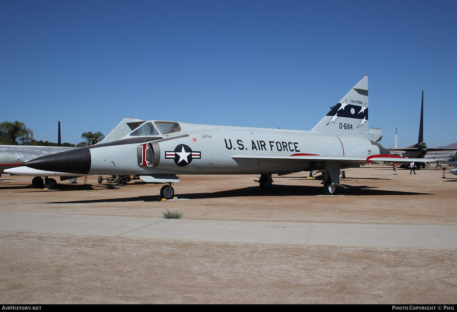 Aircraft Photo of 56-1114 / 0-61114 | Convair F-102A Delta Dagger | USA - Air Force | AirHistory.net #233359