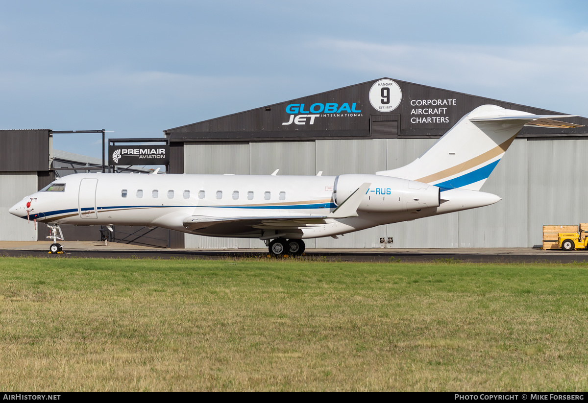 Aircraft Photo of T7-RUS | Bombardier Global 5000 (BD-700-1A11) | AirHistory.net #233379