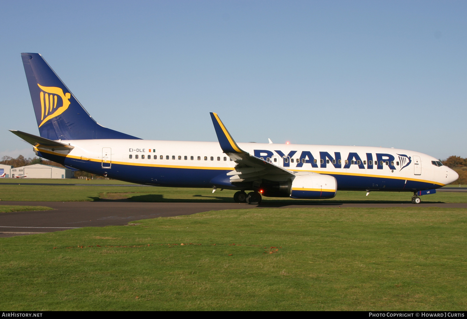 Aircraft Photo of EI-DLE | Boeing 737-8AS | Ryanair | AirHistory.net #233390