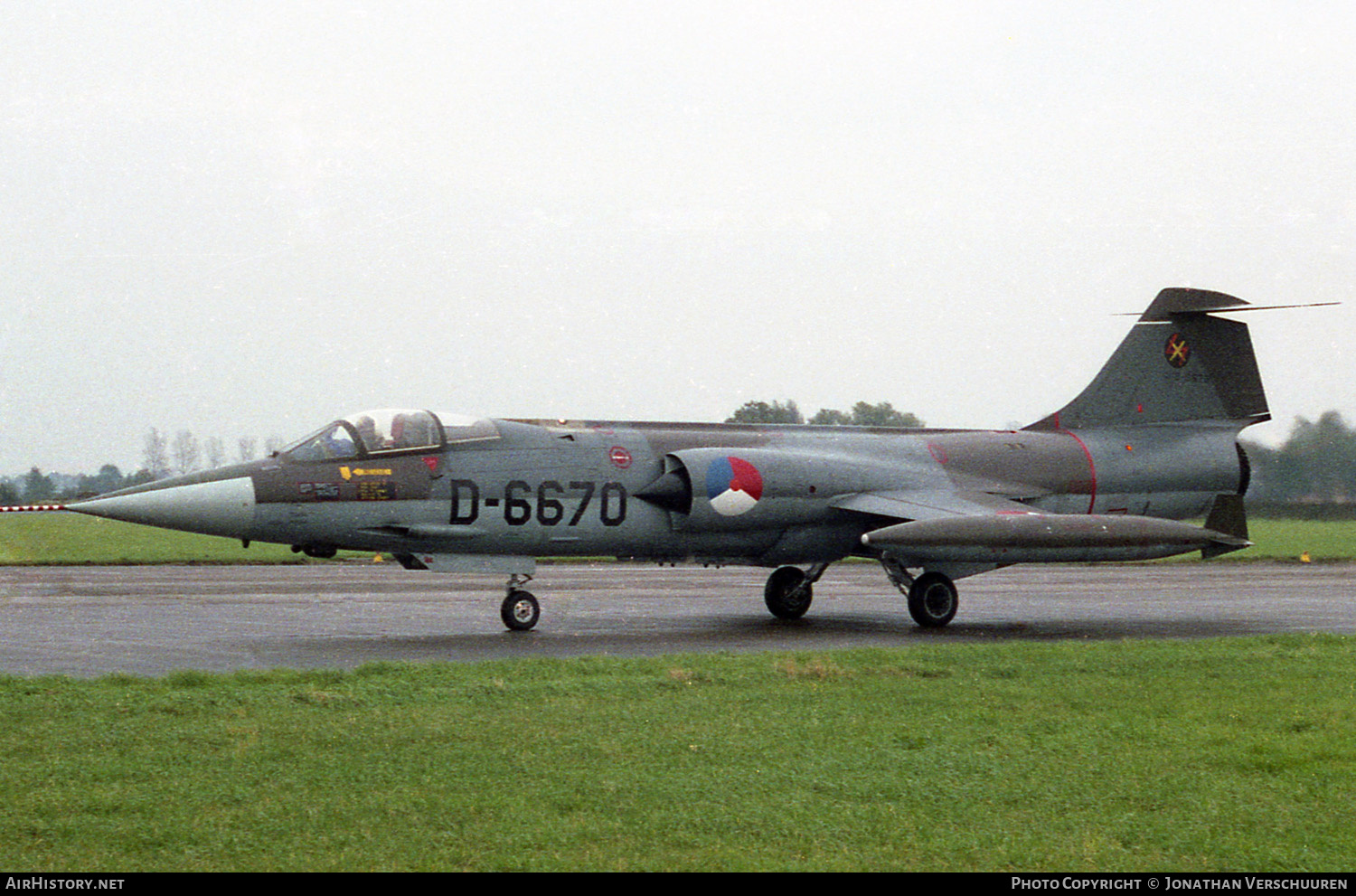 Aircraft Photo of D-6670 | Lockheed F-104G Starfighter | Netherlands - Air Force | AirHistory.net #233401