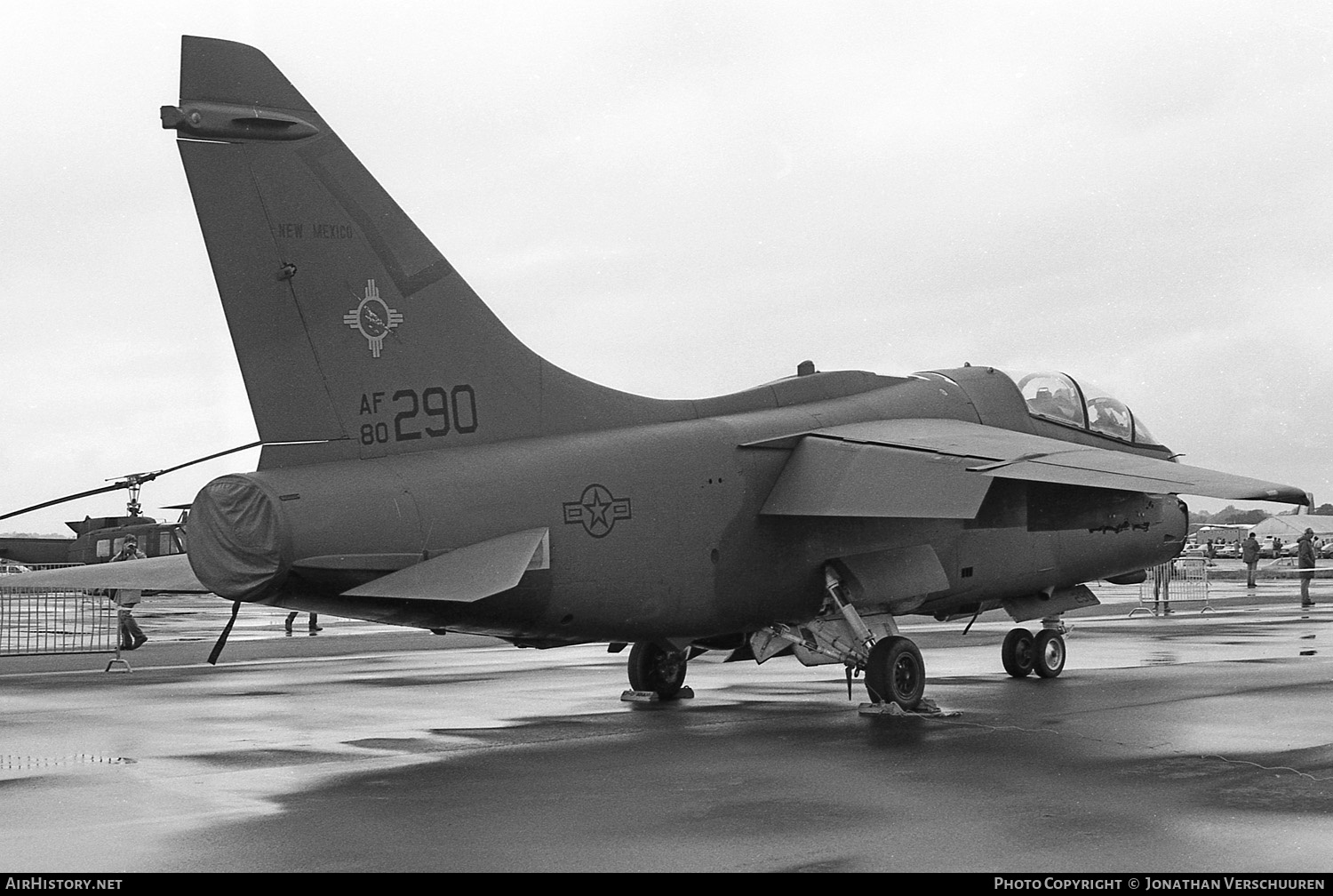 Aircraft Photo of 80-0290 / AF80-290 | Vought A-7K Corsair II | USA - Air Force | AirHistory.net #233406