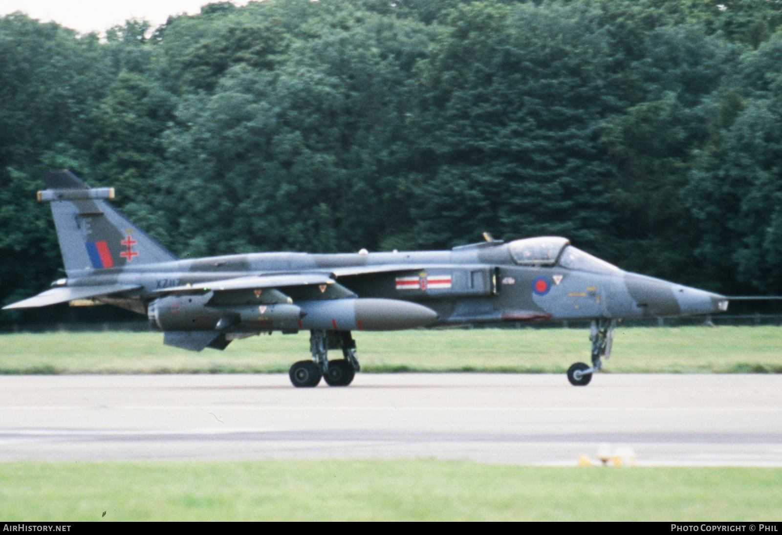 Aircraft Photo of XZ117 | Sepecat Jaguar GR1A | UK - Air Force | AirHistory.net #233407