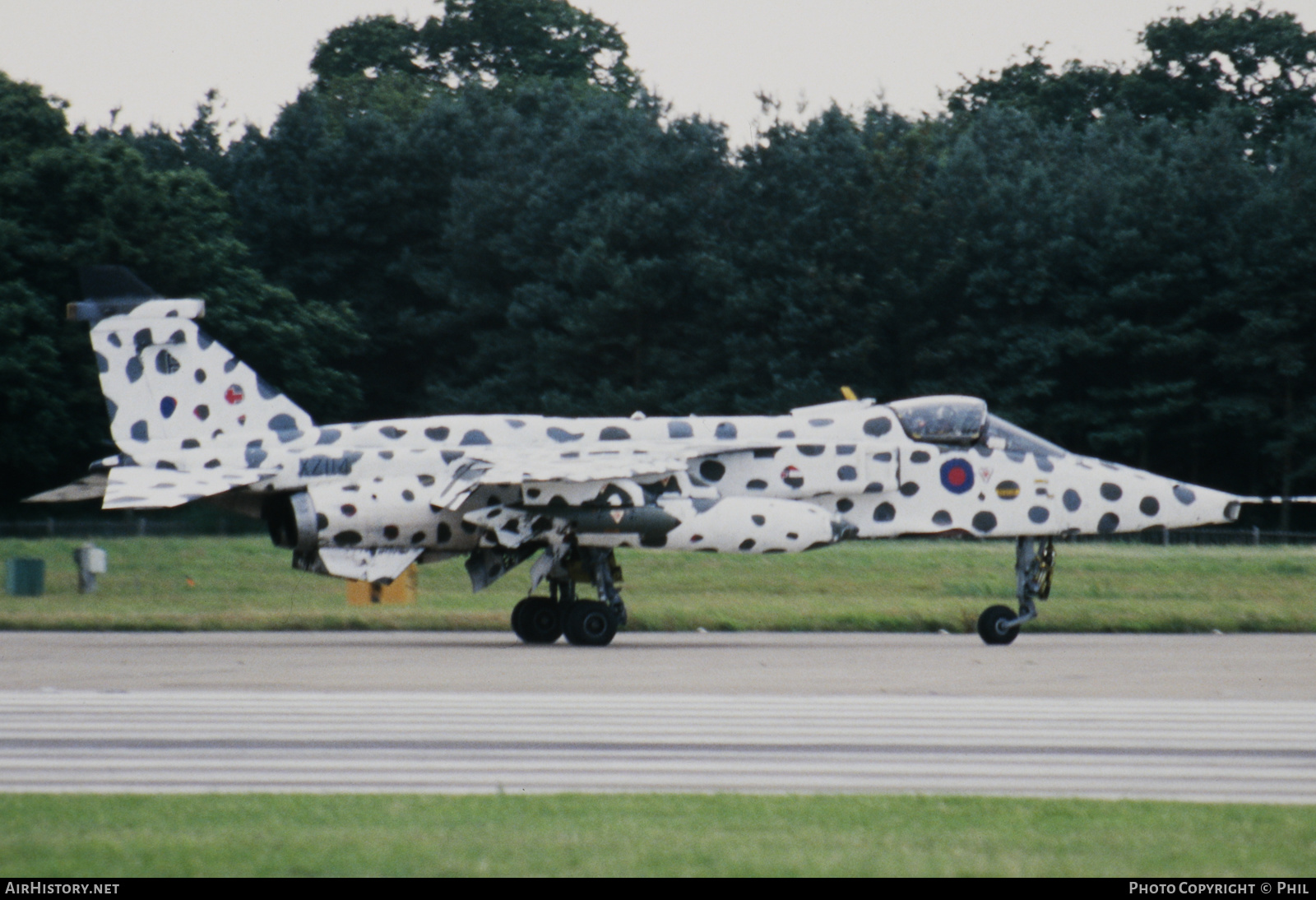 Aircraft Photo of XZ114 | Sepecat Jaguar GR1A | UK - Air Force | AirHistory.net #233408