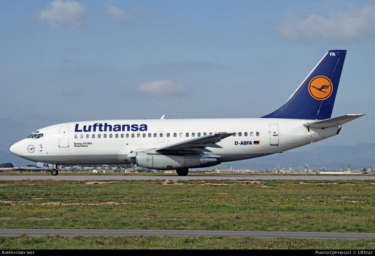 Aircraft Photo of D-ABFA | Boeing 737-230/Adv | Lufthansa | AirHistory.net #233409
