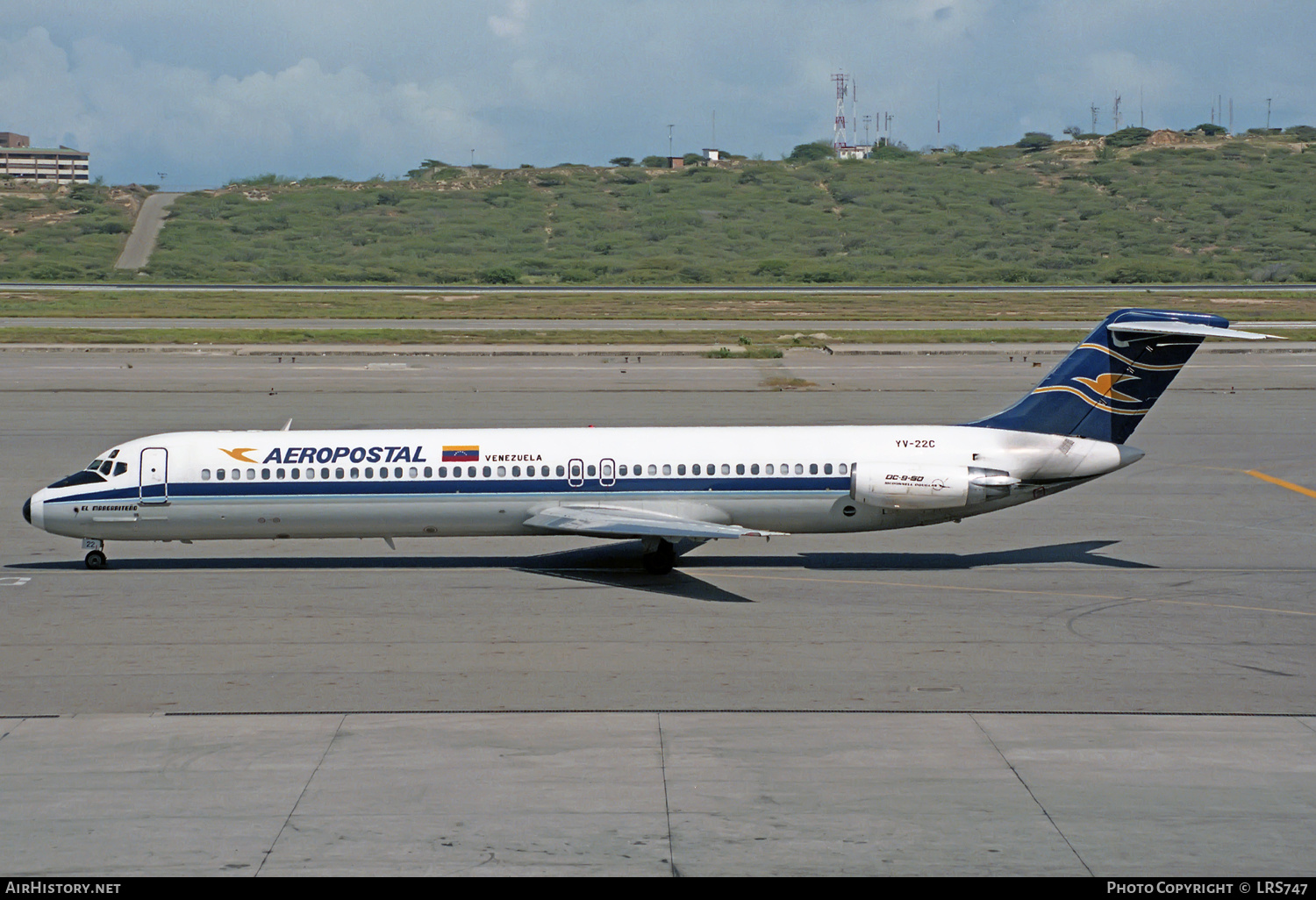 Aircraft Photo of YV-22C | McDonnell Douglas DC-9-51 | Aeropostal | AirHistory.net #233412