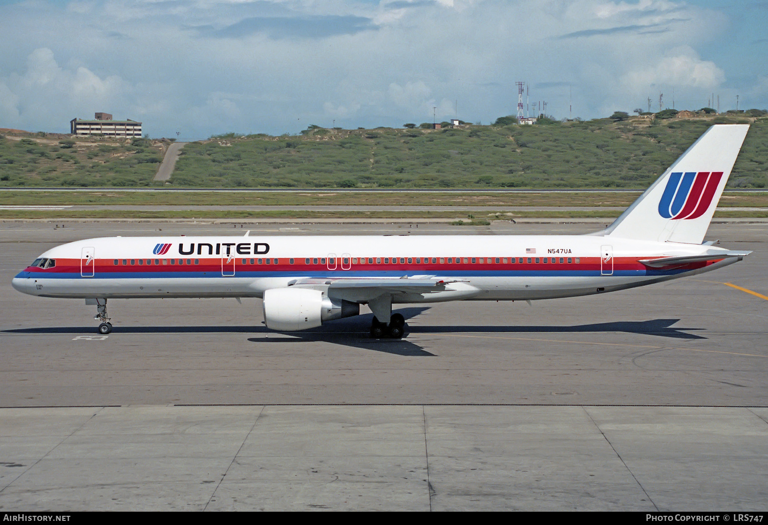 Aircraft Photo of N547UA | Boeing 757-222 | United Airlines | AirHistory.net #233415