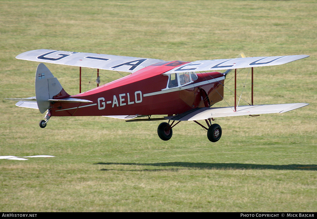 Aircraft Photo of G-AELO | De Havilland D.H. 87B Hornet Moth | AirHistory.net #233420