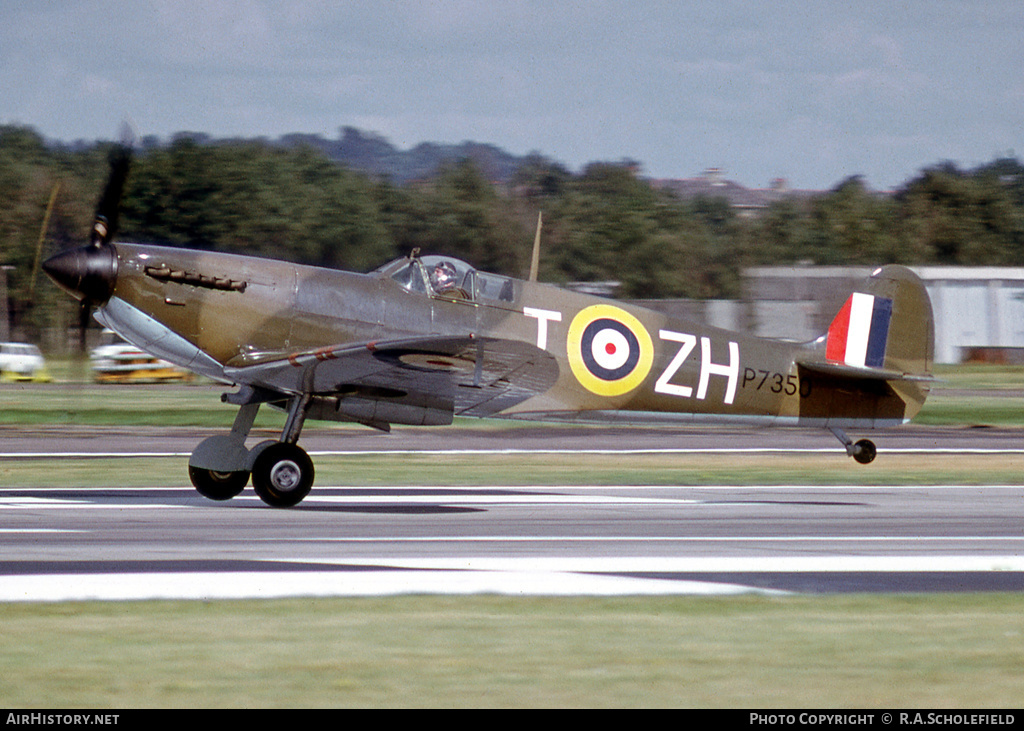 Aircraft Photo of P7350 | Supermarine 329 Spitfire Mk2A | UK - Air Force | AirHistory.net #233443
