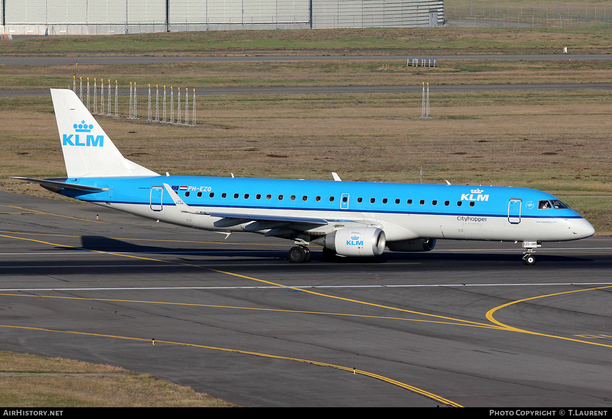 Aircraft Photo of PH-EZO | Embraer 190STD (ERJ-190-100STD) | KLM Cityhopper | AirHistory.net #233445