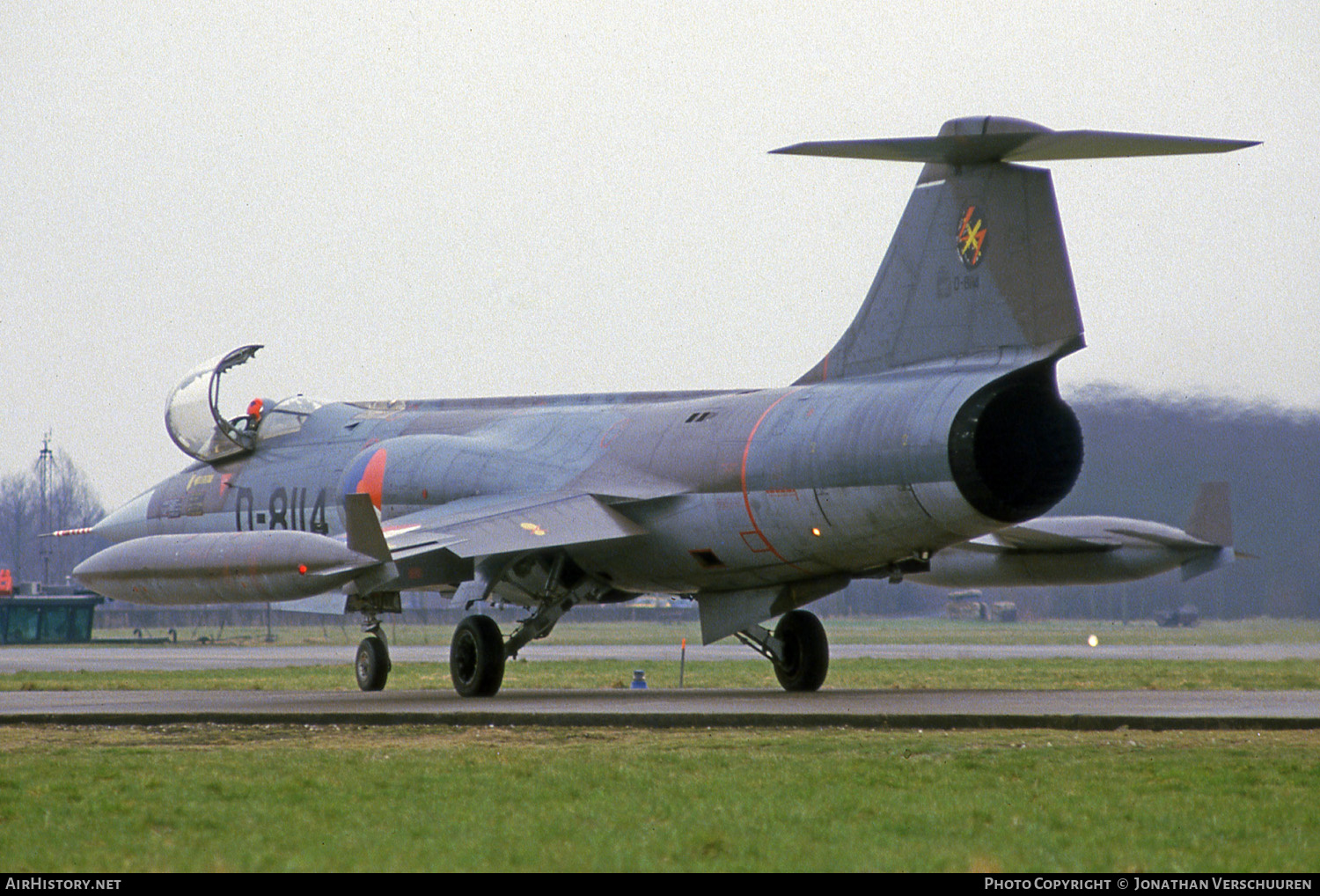 Aircraft Photo of D-8114 | Lockheed F-104G Starfighter | Netherlands - Air Force | AirHistory.net #233458