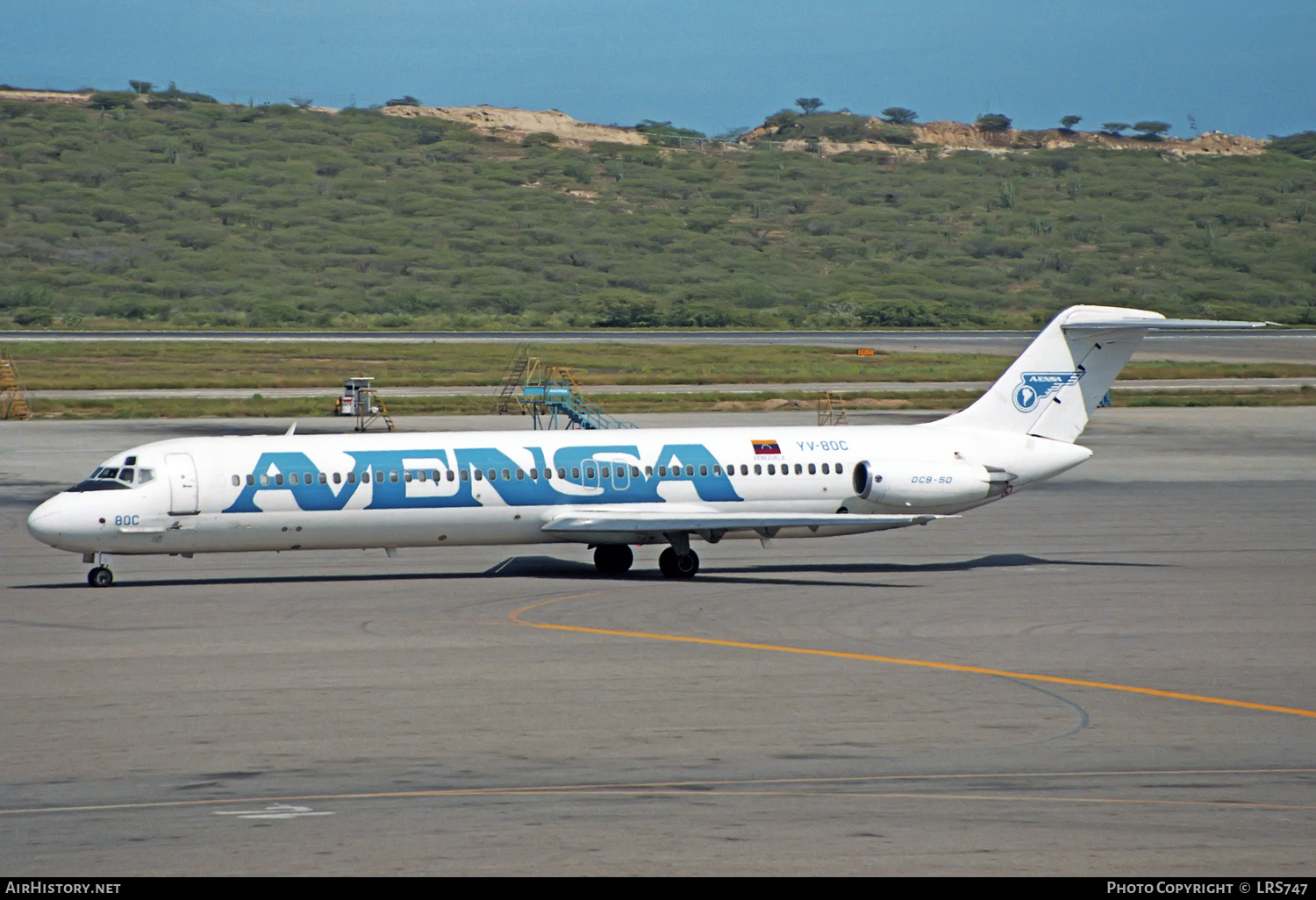 Aircraft Photo of YV-80C | McDonnell Douglas DC-9-51 | Avensa - Aerovías Venezolanas | AirHistory.net #233470
