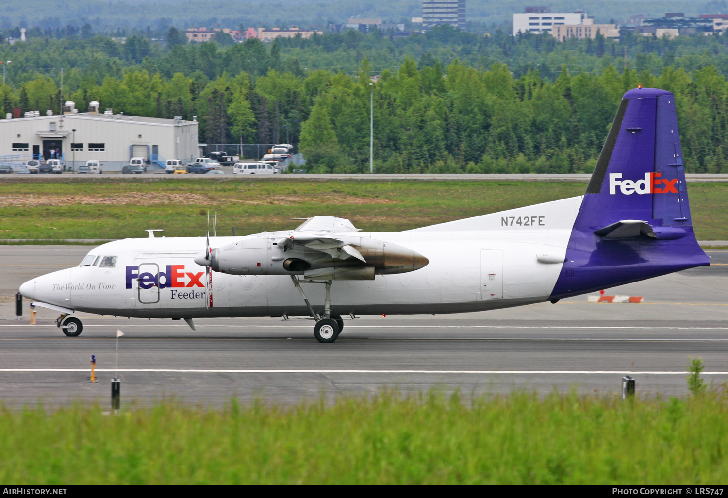 Aircraft Photo of N742FE | Fokker F27-600 Friendship | FedEx Feeder | AirHistory.net #233480