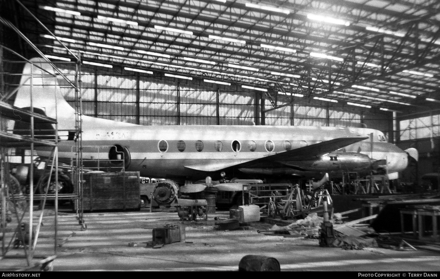 Aircraft Photo of G-ATTA | Vickers 745D Viscount | AirHistory.net #233482