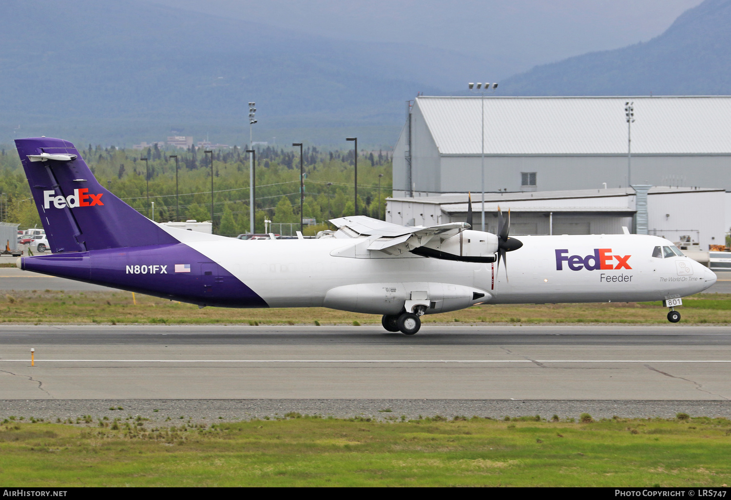 Aircraft Photo of N801FX | ATR ATR-72-212/F | FedEx Feeder | AirHistory.net #233499