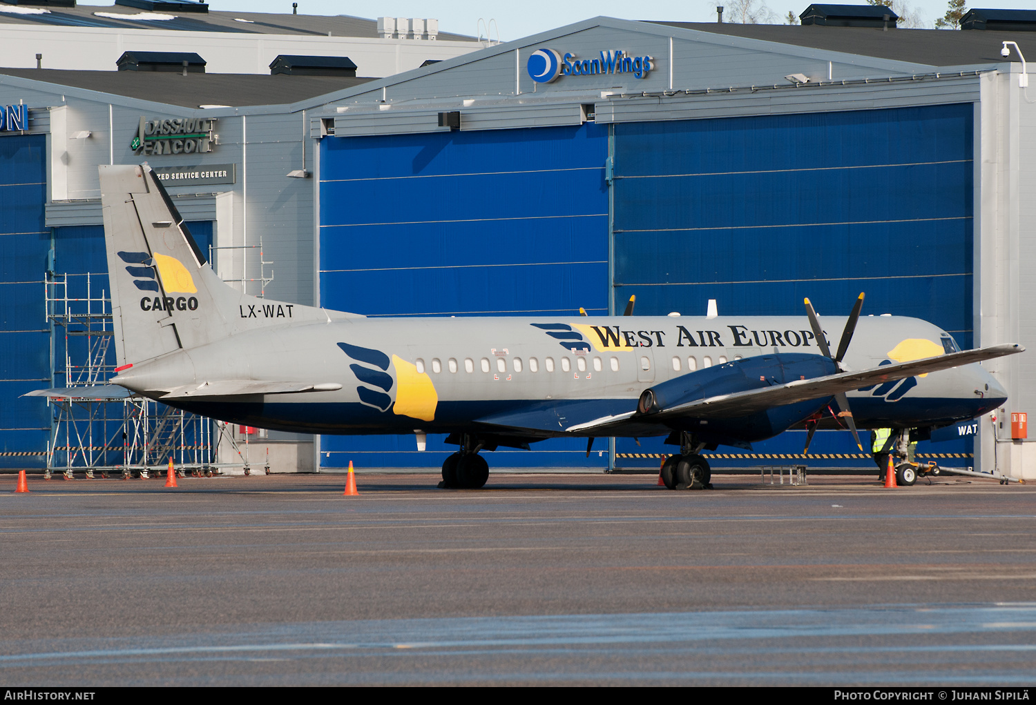 Aircraft Photo of LX-WAT | British Aerospace ATP(LFD) | West Air Europe Cargo | AirHistory.net #233502