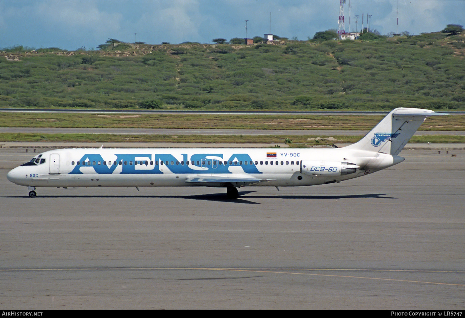 Aircraft Photo of YV-90C | McDonnell Douglas DC-9-51 | Avensa - Aerovías Venezolanas | AirHistory.net #233518