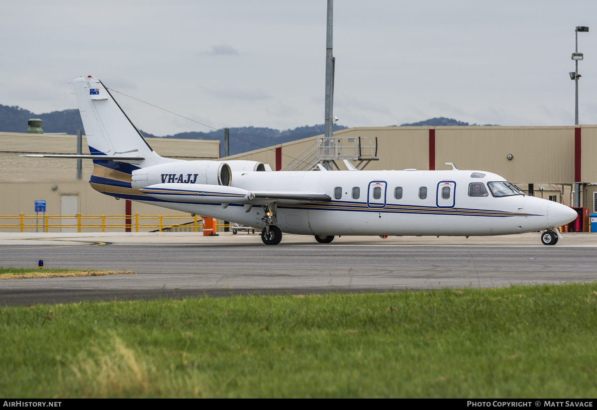 Aircraft Photo of VH-AJJ | Israel Aircraft Industries IAI-1124 Westwind 1 | AirHistory.net #233530