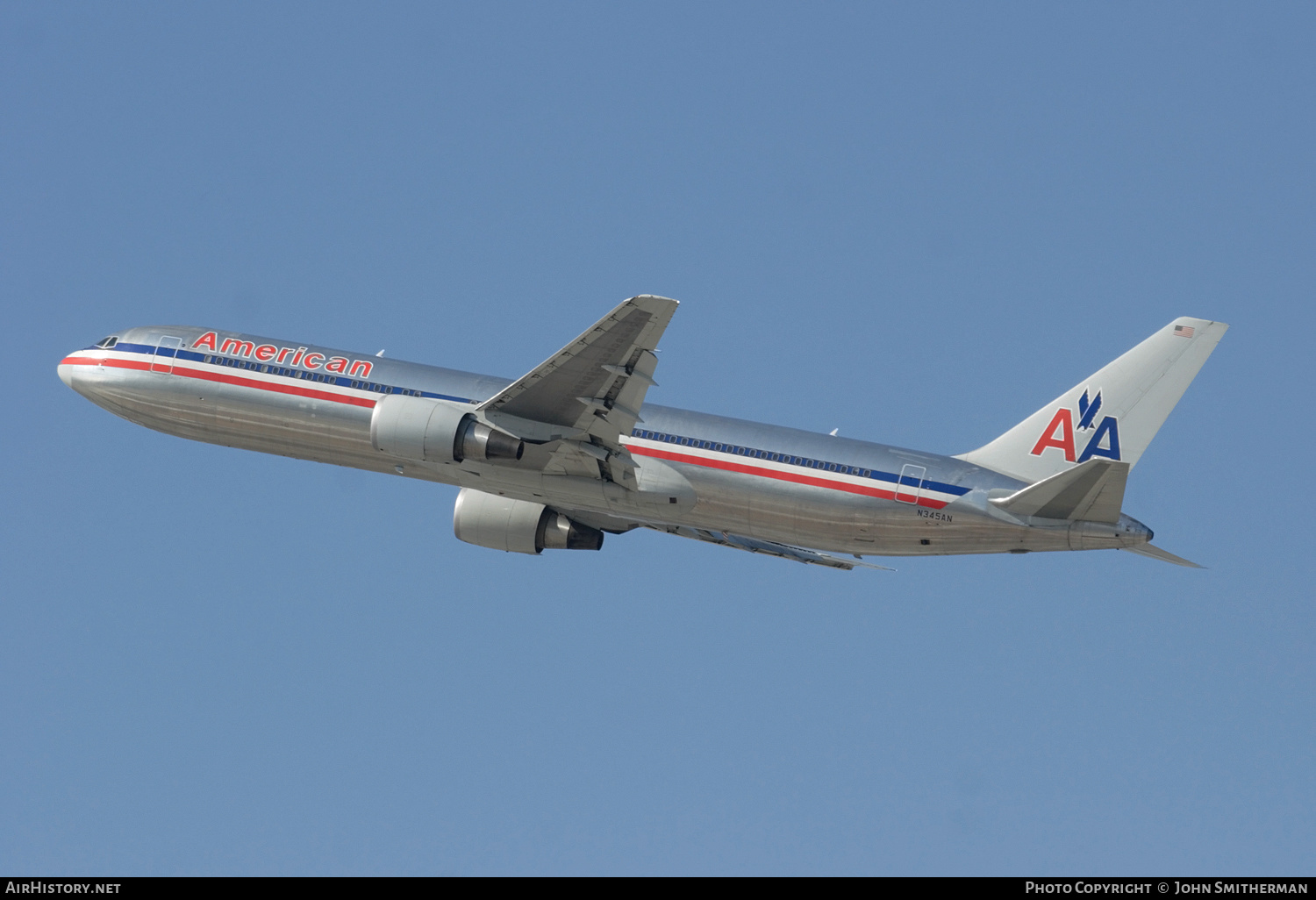 Aircraft Photo of N345AN | Boeing 767-323/ER | American Airlines | AirHistory.net #233532
