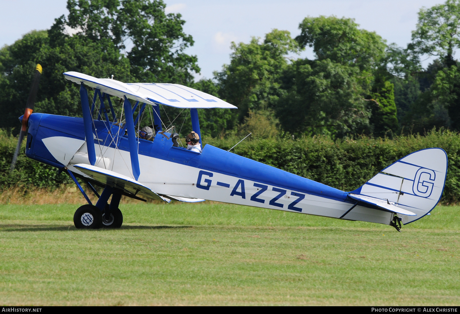 Aircraft Photo of G-AZZZ | De Havilland D.H. 82A Tiger Moth II | AirHistory.net #233550