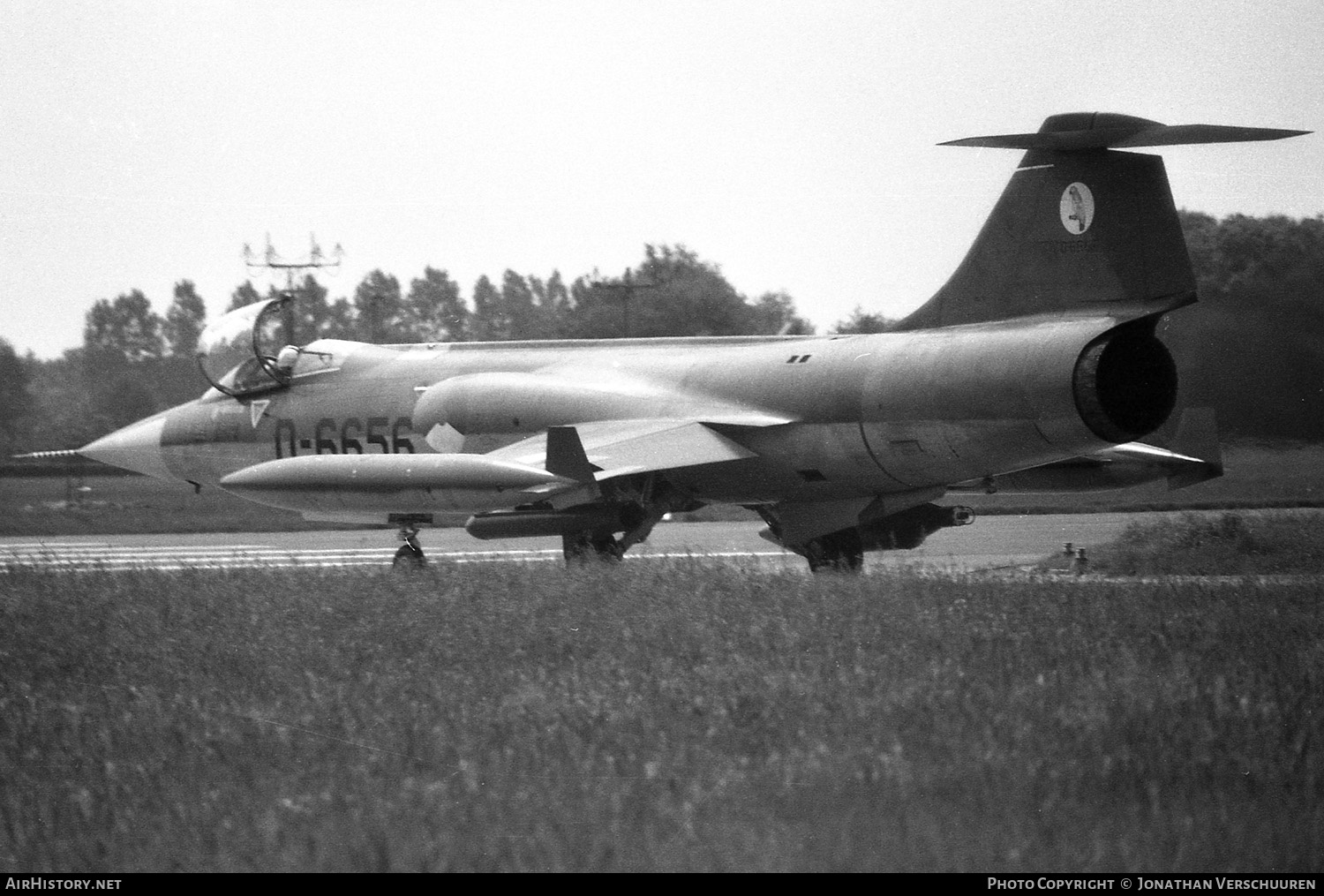 Aircraft Photo of D-6656 | Lockheed F-104G Starfighter | Netherlands - Air Force | AirHistory.net #233554