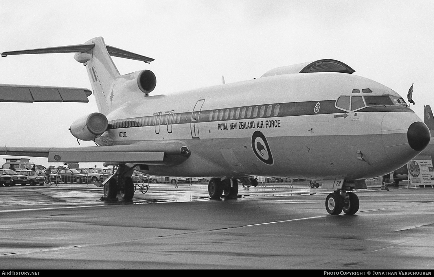 Aircraft Photo of NZ7272 | Boeing 727-22C | New Zealand - Air Force | AirHistory.net #233555