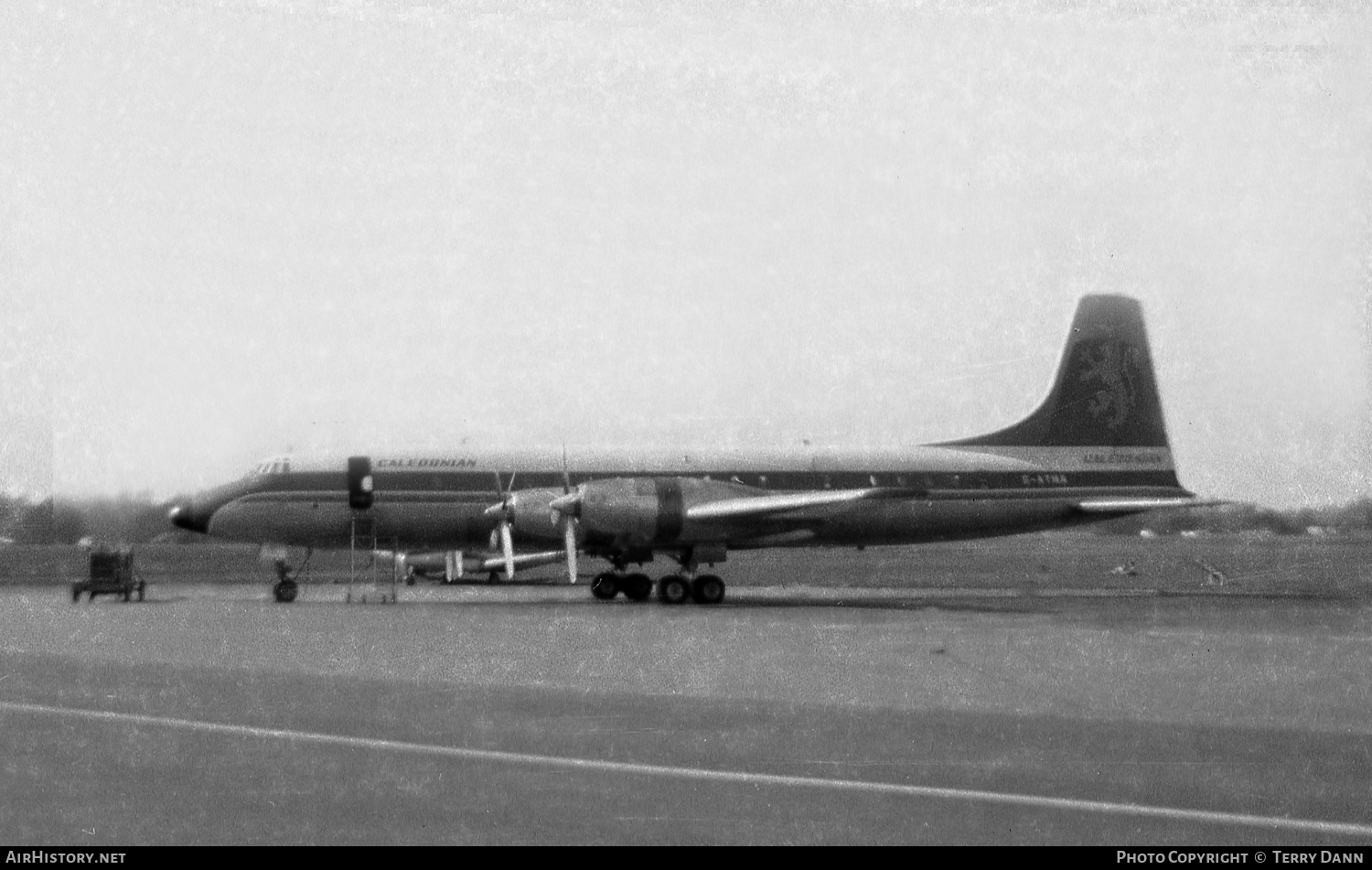 Aircraft Photo of G-ATMA | Bristol 175 Britannia 314 | Caledonian Airways | AirHistory.net #233572