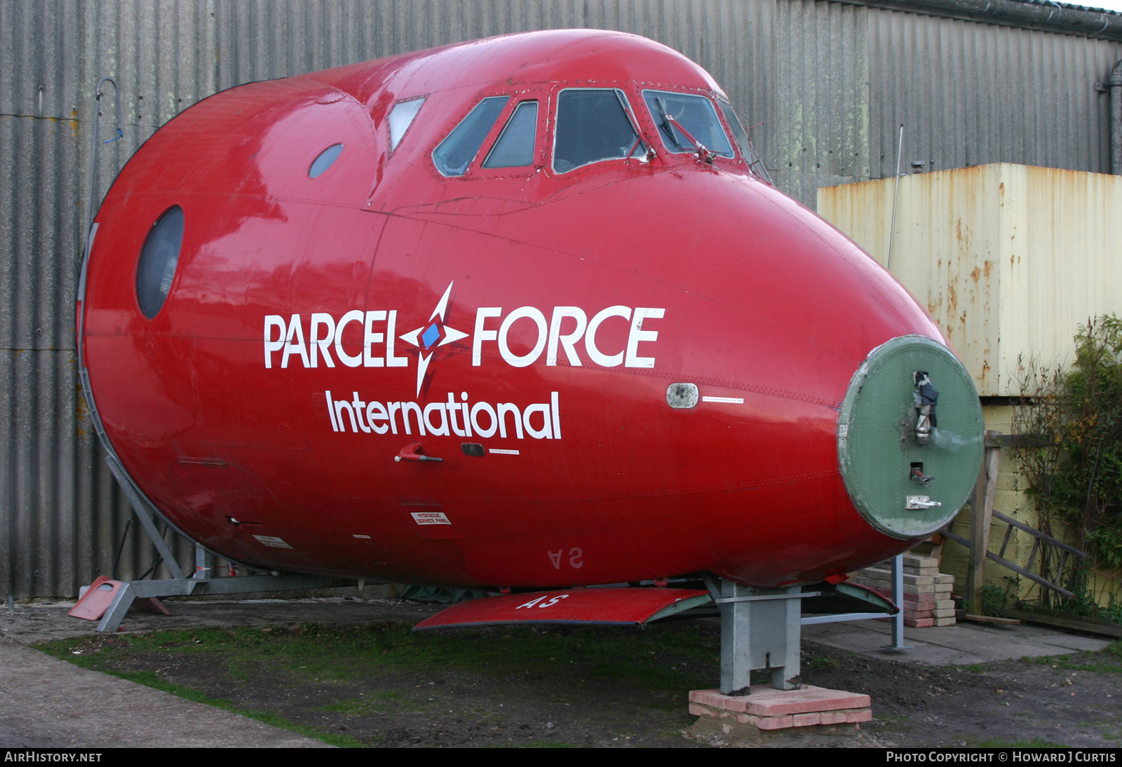 Aircraft Photo of G-OPAS | Vickers 806 Viscount | Parcelforce | AirHistory.net #233578