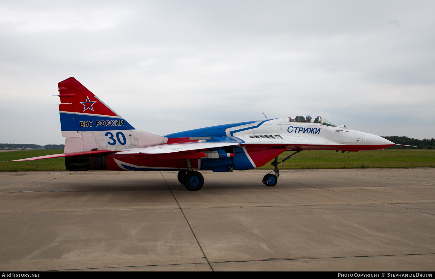 Aircraft Photo of 30 blue | Mikoyan-Gurevich MiG-29S | Russia - Air Force | AirHistory.net #233581