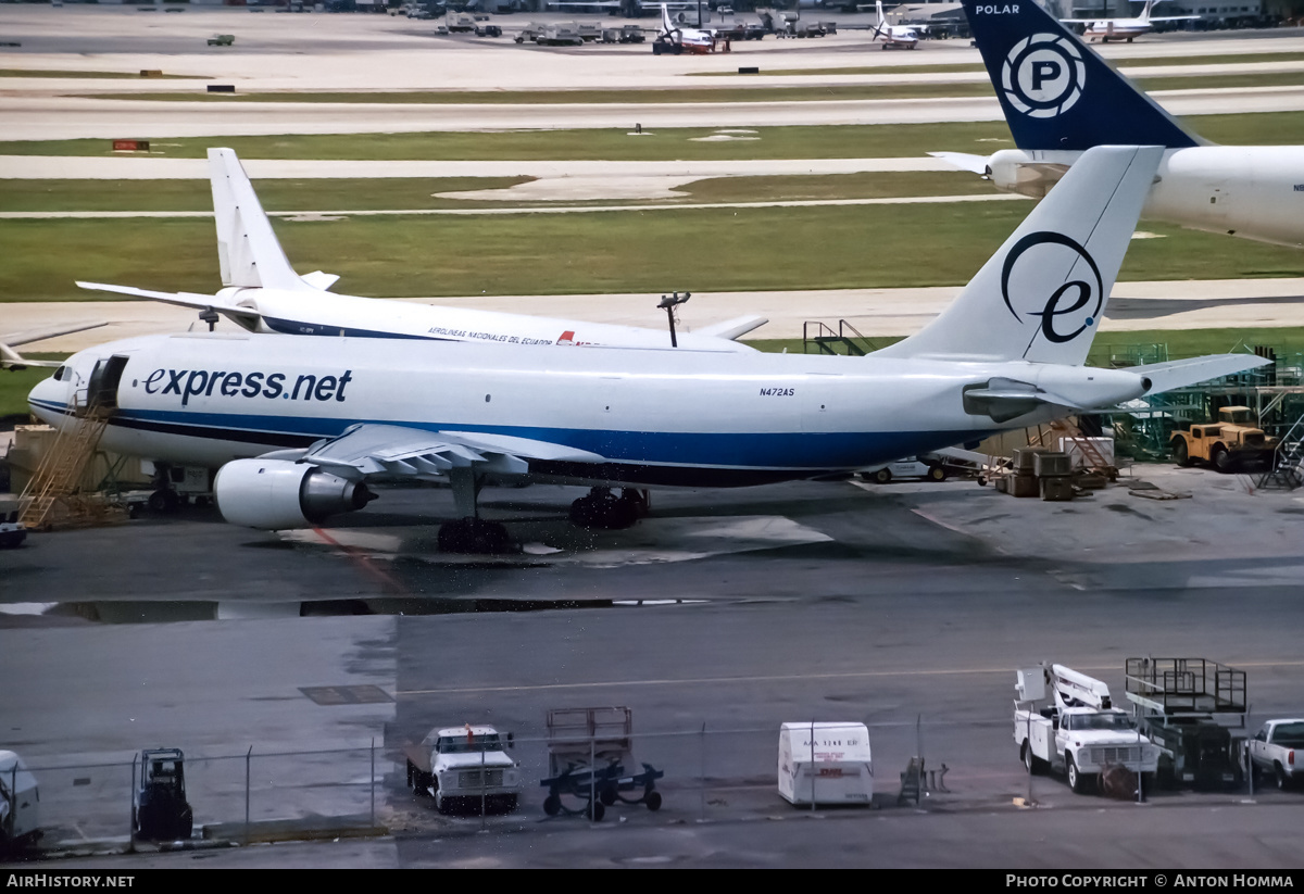 Aircraft Photo of N472AS | Airbus A300B4-203(F) | Express.Net Airlines | AirHistory.net #233605
