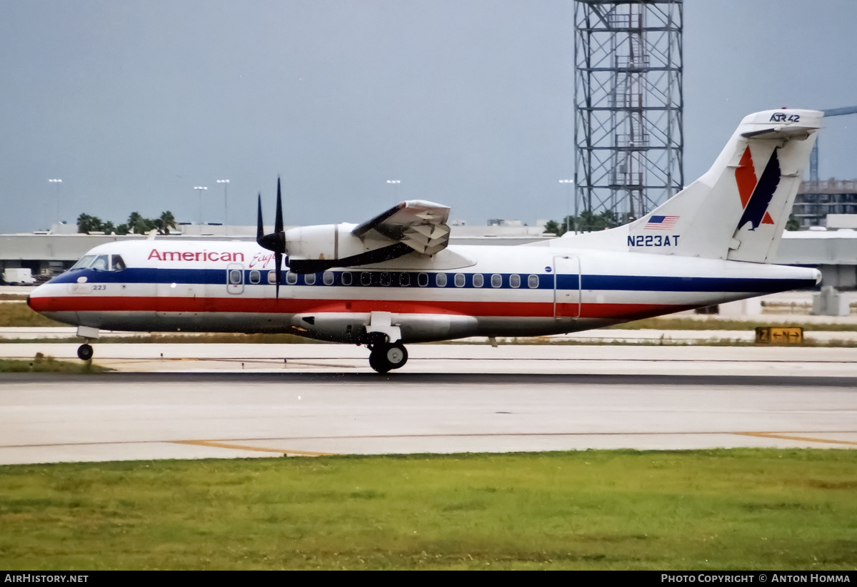 Aircraft Photo of N223AT | ATR ATR-42-300 | American Eagle | AirHistory.net #233611