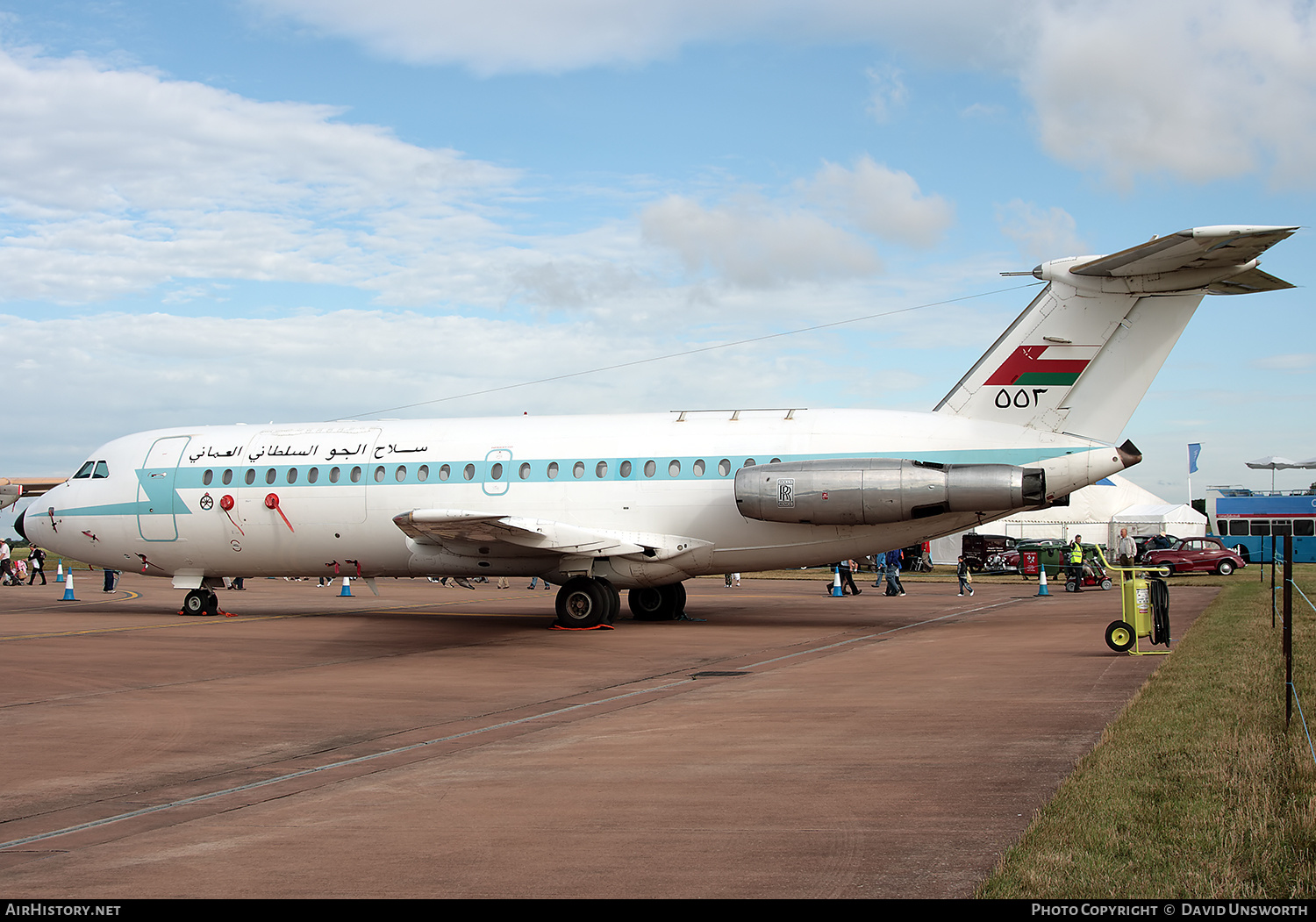 Aircraft Photo of 553 / ٥٥٣ | BAC 111-485GD One-Eleven | Oman - Air Force | AirHistory.net #233628