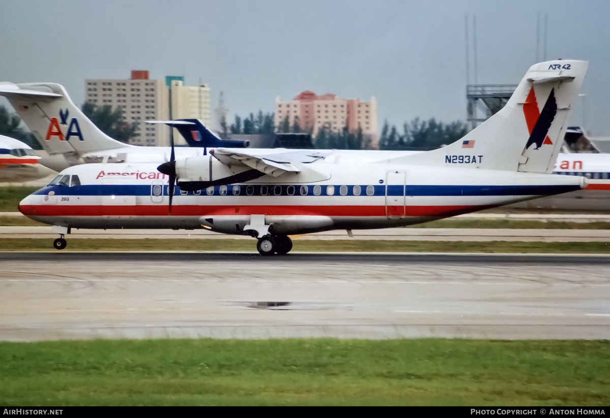 Aircraft Photo of N293AT | ATR ATR-42-300 | American Eagle | AirHistory.net #233630