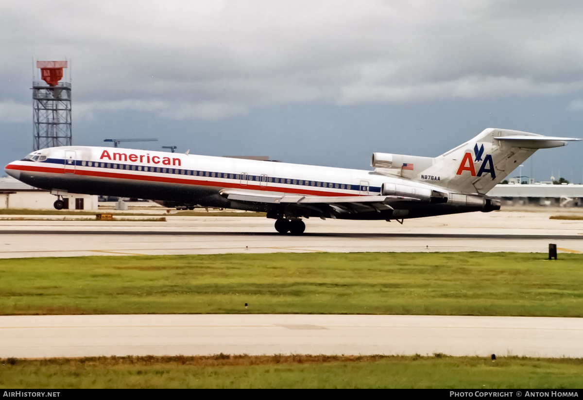 Aircraft Photo of N876AA | Boeing 727-223/Adv | American Airlines | AirHistory.net #233637