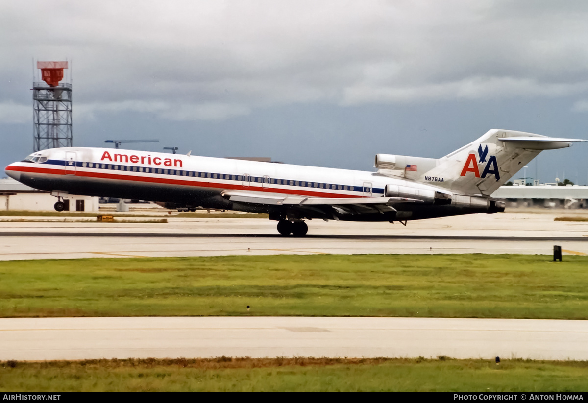 Aircraft Photo of N876AA | Boeing 727-223/Adv | American Airlines | AirHistory.net #233637