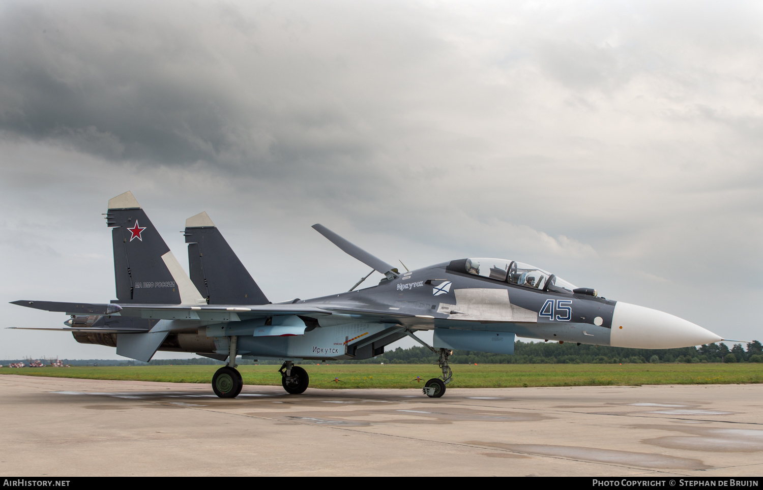 Aircraft Photo of 45 blue | Sukhoi Su-30SM | Russia - Navy | AirHistory.net #233640