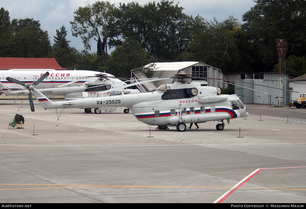 Aircraft Photo of RA-25529 | Mil Mi-8MTV-1S | Rossiya - Special Flight Detachment | AirHistory.net #233665